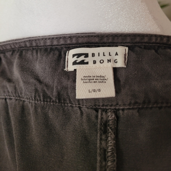 BILLABONG WILD PURSUIT ROMPER Off Black Junior's M/L $56 Festival Shorts - Picture 6 of 8